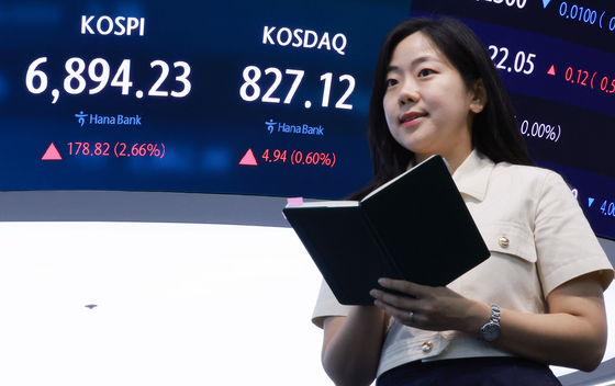 코스피, 2% 급등하며 6,890선 회복