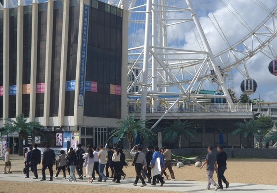속초 대관람차 법정공방 현장검증…재판부 90분간 직접 살폈다