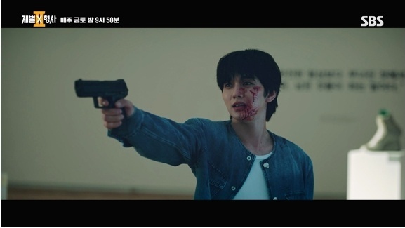 '재벌X형사2' 살인마 유승호, 안보현에 총 겨눴다…최후의 결전
