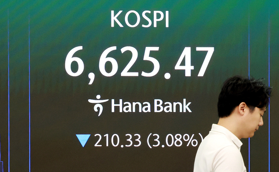 3% 하락 출발한 코스피