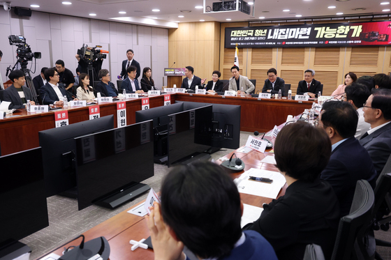축사하는 장동혁 국민의힘 대표