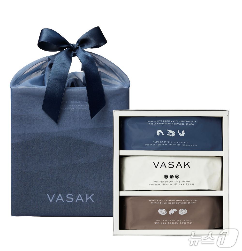 본문 이미지 - VASAK 프리미엄 김부각 셰프에디션 선물세트(갤러리아 제공)