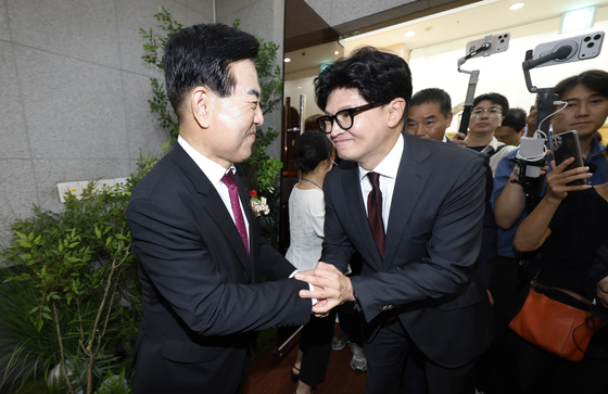광주에 온 한동훈 의원