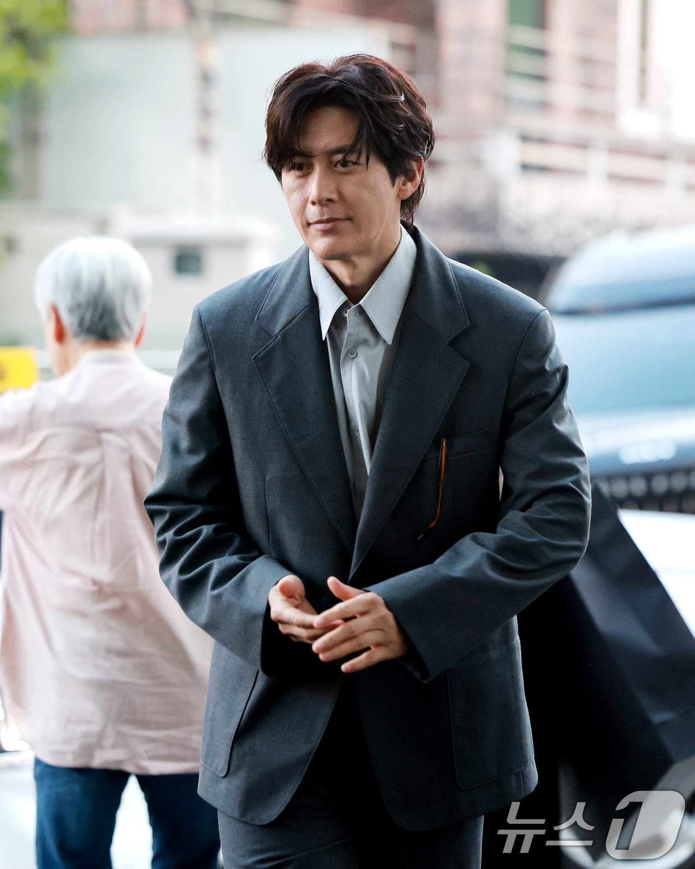 (서울=뉴스1) 이호윤 기자 = 배우 고수가 2일 서울 용산구 리움미술관에서 열린 CJ 나이트 인 셀러브레이션 오브 프리즈 서울에 참석하고 있다. 2026.9.2/뉴스1