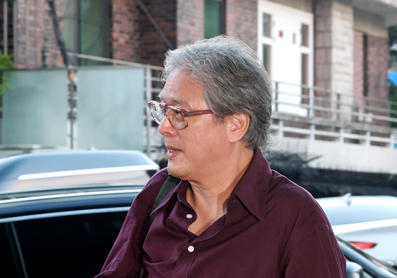 CJ 나이트 행사 참석하는 박찬욱 감독