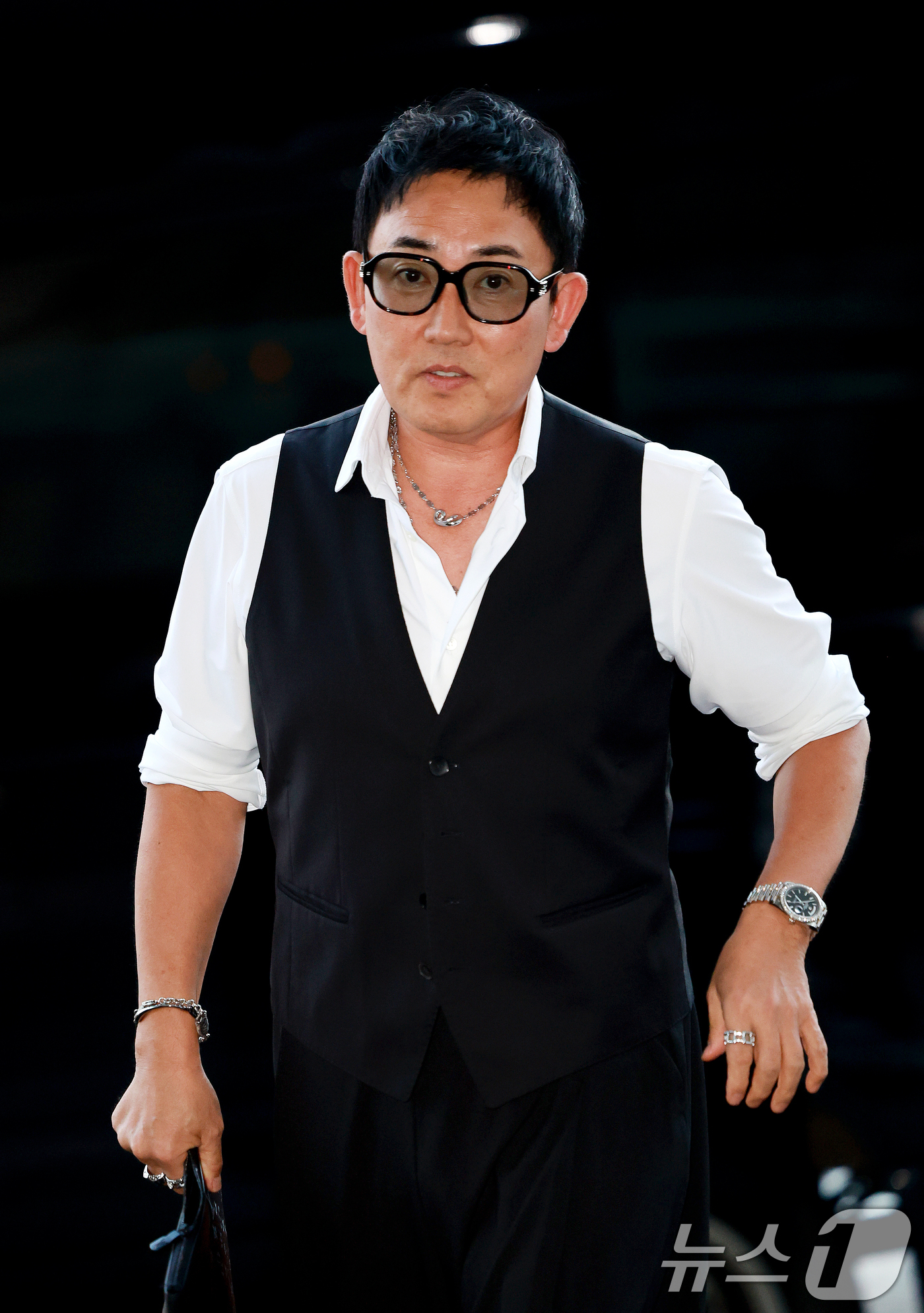 (서울=뉴스1) 이호윤 기자 = 가수 이승철이 2일 서울 용산구 리움미술관에서 열린 CJ 나이트 인 셀러브레이션 오브 프리즈 서울에 참석하고 있다. 2026.9.2/뉴스1