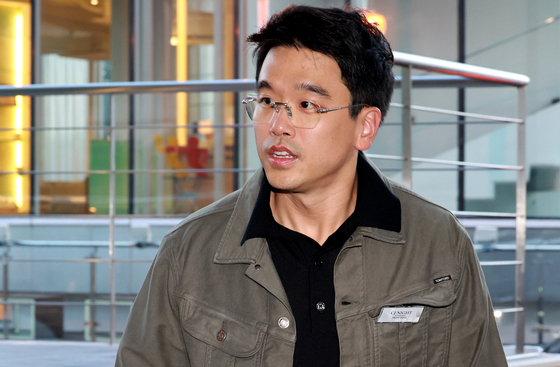 CJ 나이트 행사 참석하는 이선호 CJ 미래기획그룹장이