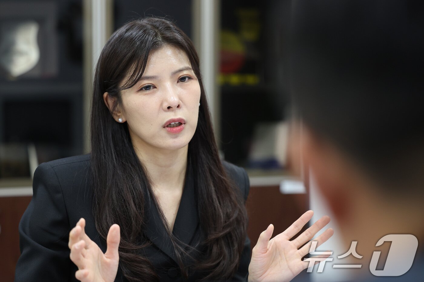 본문 이미지 - 이소희 국민의힘 의원이 2일 서울 여의도 국회 의원회관에서 뉴스1과 인터뷰를 하고 있다. 2026.9.2 ⓒ 뉴스1 신웅수 기자