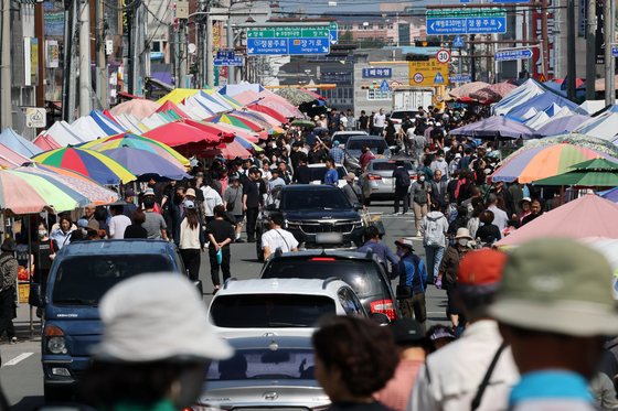 [르포] "지난주보다 올랐네요"…추석 장보기 나선 포항시민들 한숨