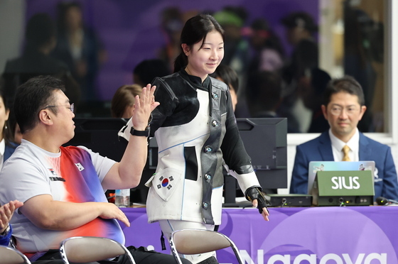 반효진, 10m 공기소총 결선