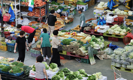 주말 맞은 시장