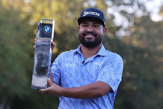 스펀, 매킬로이 제치고 DP 투어 BMW PGA 챔피언십 우승…시즌 2승