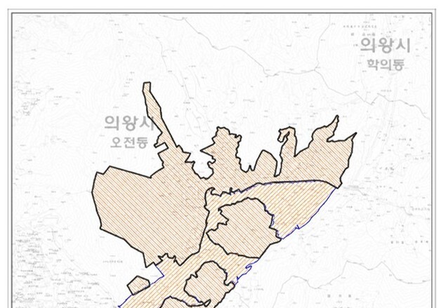의왕 오매기 공공주택지구 토허구역 재지정…3년 2개월 연장