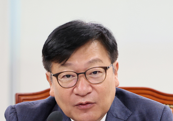 정점식 원내대표, 토론회 축사