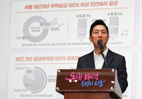 오세훈 "李대통령 부동산 '정신승리'…실패 인정하고 원점서 시작해야"