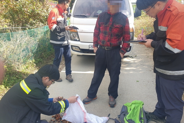 보은군, 내달 31일까지 가을철 산림 내 불법행위 특별단속