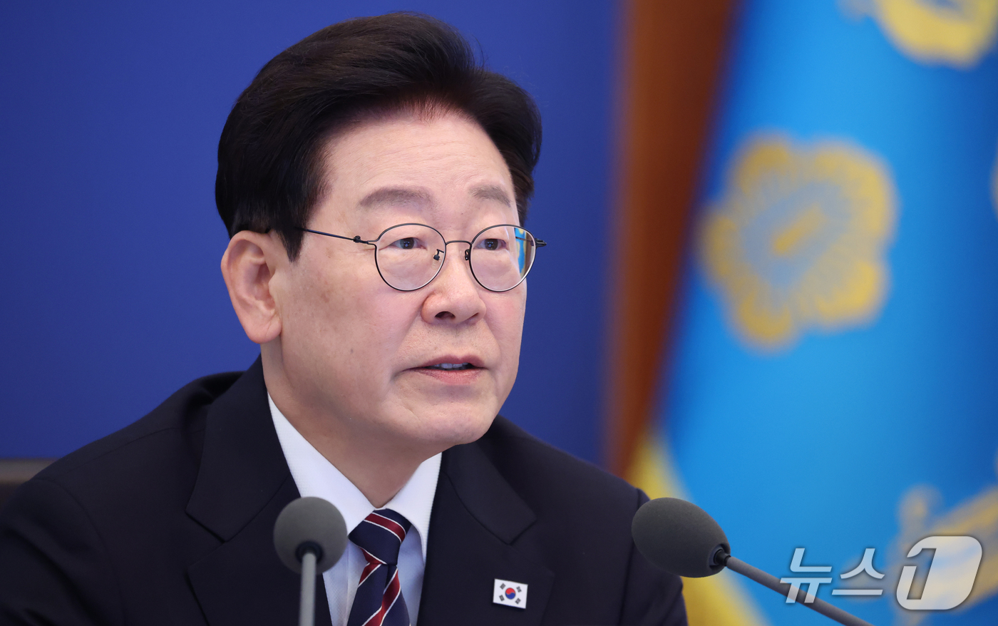(서울=뉴스1) 이재명 기자 = 이재명 대통령이 21일 청와대에서 열린 수석보좌관회의에서 발언을 하고 있다. 2026.9.21/뉴스1