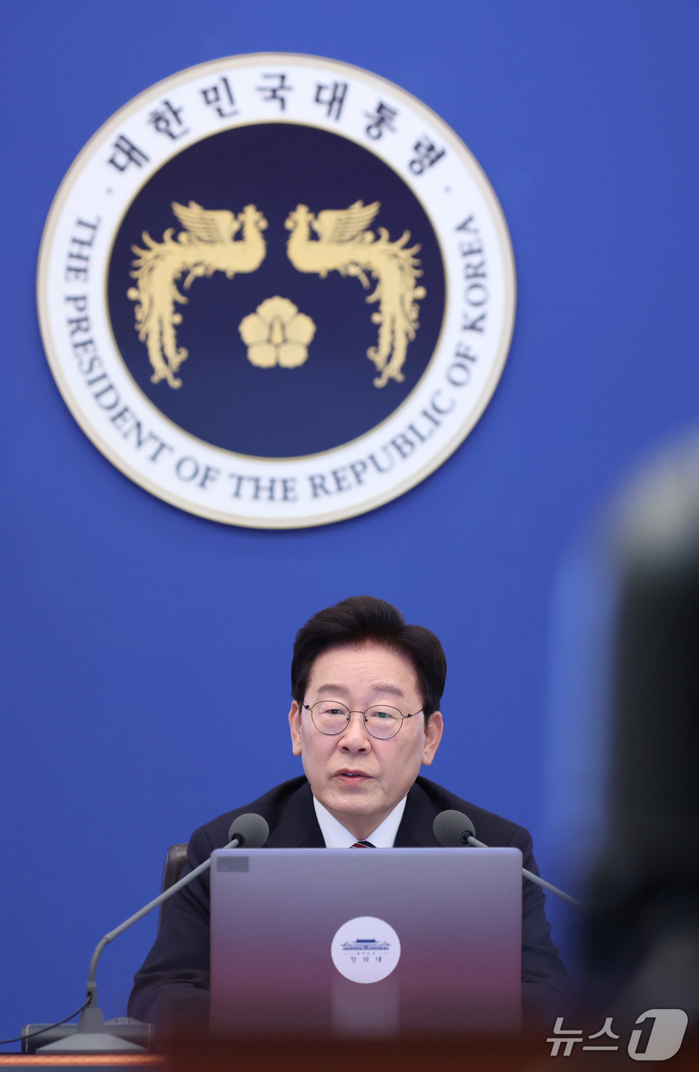 (서울=뉴스1) 이재명 기자 = 이재명 대통령이 21일 청와대에서 열린 수석보좌관회의에서 발언하고 있다. 2026.9.21/뉴스1