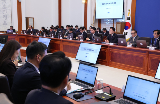 이재명 대통령 주재 '수석·보좌관 회의'