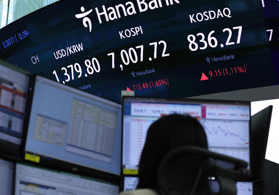 7000선 탈환한 코스피