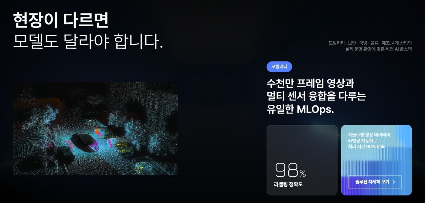 본문 이미지 - 슈퍼브AI 홈페이지 갈무리