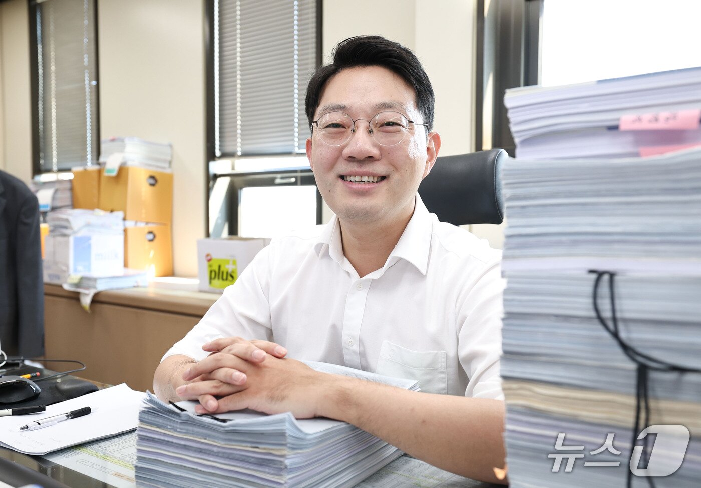 본문 이미지 - 서울중앙지검 형사7부 정기훈 검사가 21일 서울 서초구 서울중앙지검에서 뉴스1과 인터뷰를 하고 있다. 2026.9.21 ⓒ 뉴스1 이종수 기자