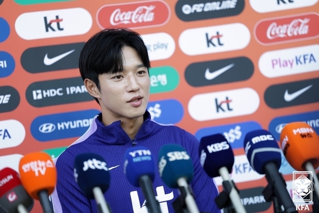정승원 "대표팀에 있을 자격 증명해야…중앙 수비 빼고 다 가능"