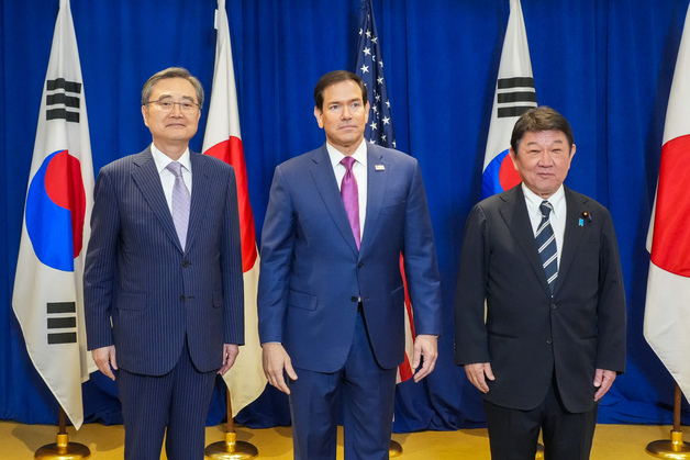 한미일 "北 비핵화" 재확인…미중 정상회담 앞두고 中 견제도(종합2보)