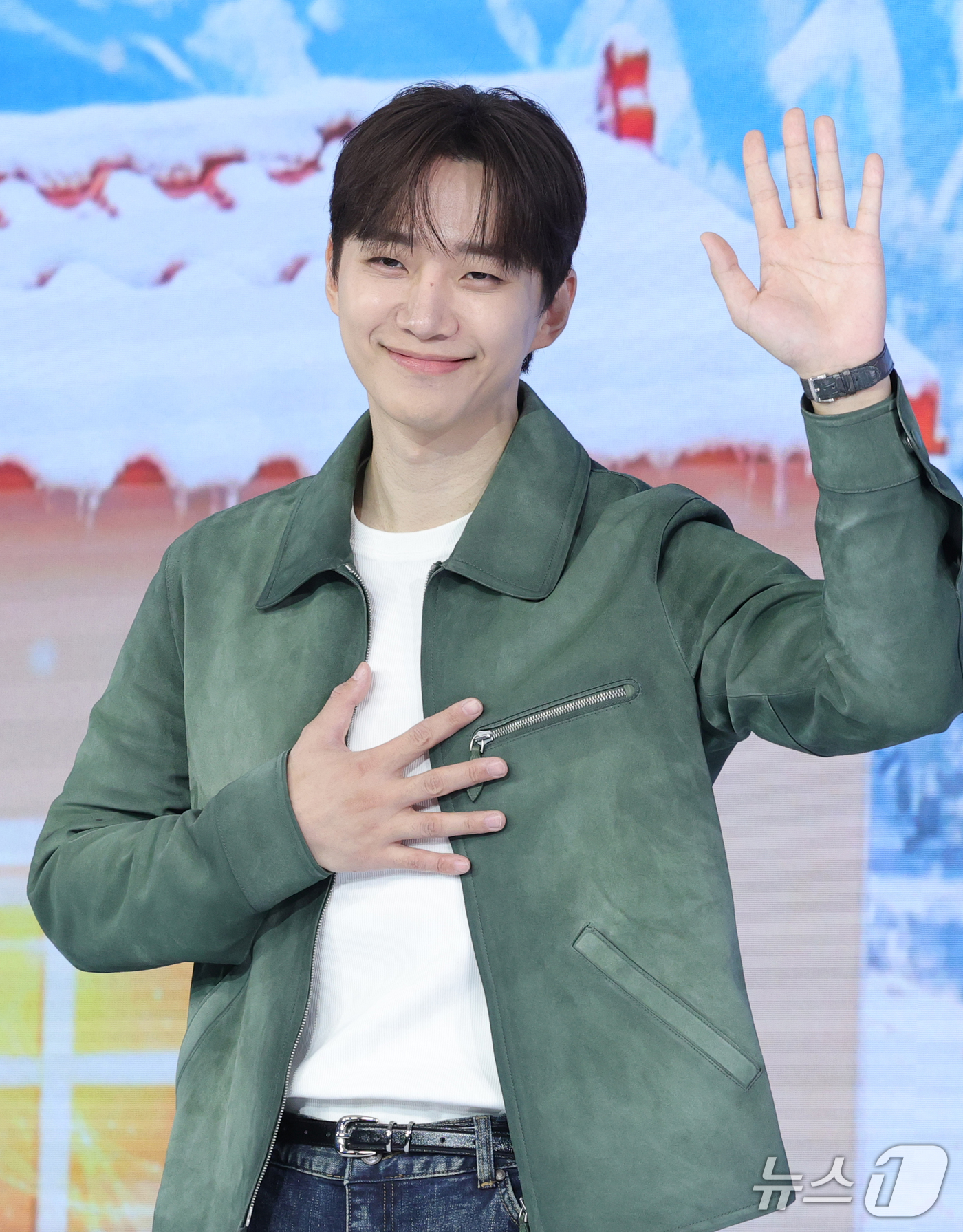 (서울=뉴스1) 권현진 기자 = 배우 이준호가 22일 오전 서울 마포구 호텔나루 서울 엠갤러리에서 열린 넷플릭스 예능 ‘대환장 기안장 시즌2’ 제작발표회에 참석해 포즈를 취하고 있 …