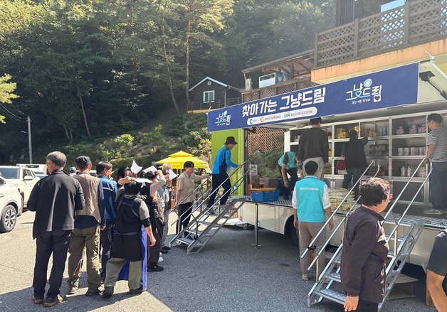 "농촌 찾아 먹거리·생필품 지원"…춘천시 '찾아가는 그냥드림' 확대