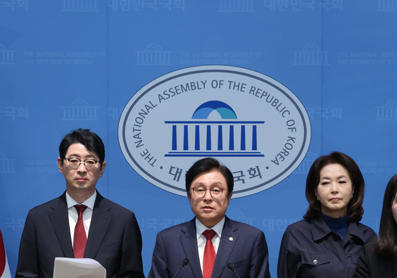野 법사위, 조희대 대법원장 대법관 재재청 거부 관련 기자회견