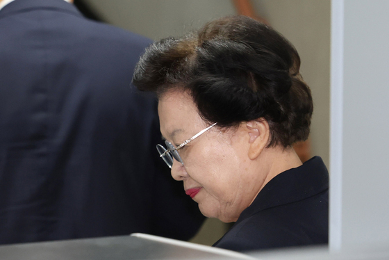 이배용 전 국가교육위원장, 선고공판 출석