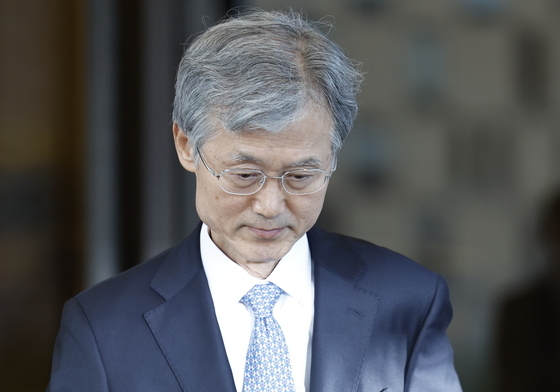 퇴근하는 조희대 대법원장