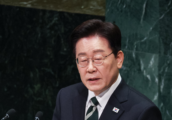 이재명 대통령 '유엔 총회 기조연설'