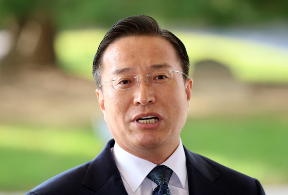이정현 검찰총장 직무대행, 대검 출근길 발언