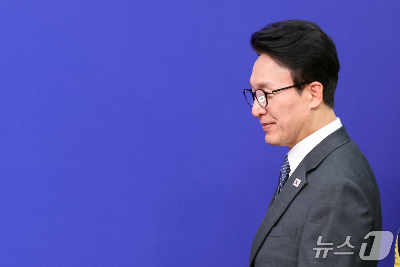 (서울=뉴스1) 황기선 기자 = 김민석 더불어민주당 대표가 23일 오전 서울 여의도 국회에서 열린 최고위원회의에 참석하고 있다.  2026.9.23/뉴스1