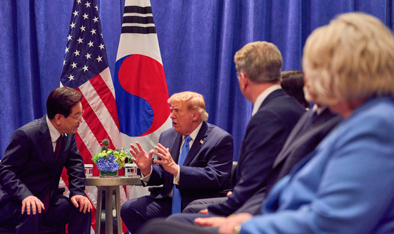 이재명 대통령, 트럼프와 정상회담