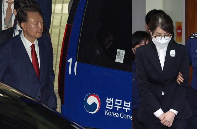 윤석열·김건희, 나란히 '옥중 한가위'…특식 없이 일반식만 제공