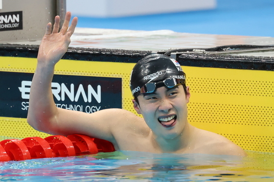 황선우, 200m 자유형 2위