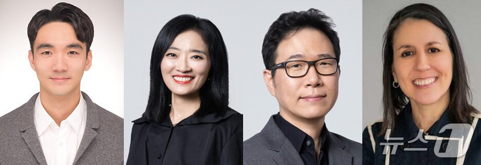 본문 이미지 - 왼쪽부터 KAIST 김태현 박사과정, 이수진·정승원 교수, 캐나다 웨스턴대학교 조이 키니아스 교수(KAIST 제공) /뉴스1