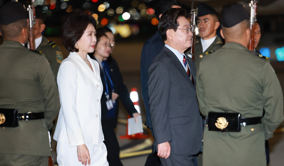 멕시코 도착한 이재명 대통령