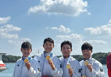 카누, 남자 카약 4인승 500m 금메달