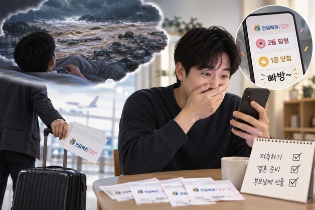 "큰 홍수 꿈꾼 뒤 복권 1·2등 당첨…결혼 약속한 여친 가장 먼저 생각"