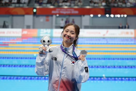 박시은, 자랑스러운 은메달