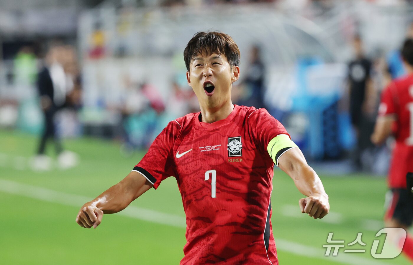 본문 이미지 - 축구 대표팀 손흥민. ⓒ 뉴스1 김영운 기자