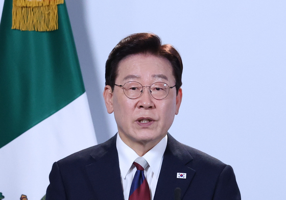 이재명 대통령, 한·멕시코 공동언론발표