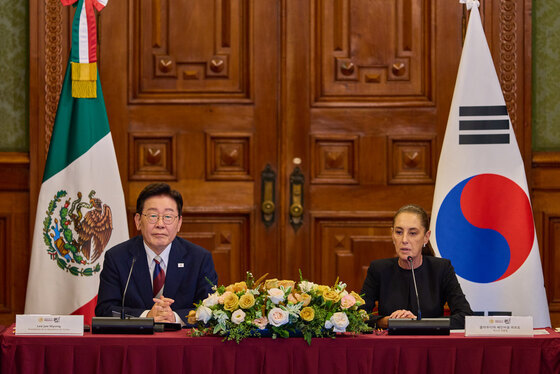 이재명 대통령, 한·멕시코 기업인 간담회 참석