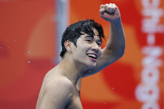 김민섭, 남자 200m 접영 동메달