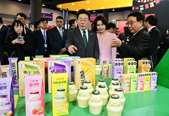 이재명 대통령 'K-엑스포 전시장 방문'