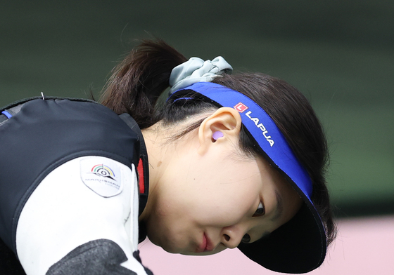 김지은, 50m 소총 3자세 결승 진출